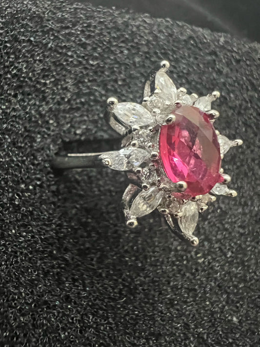 Anello di zirconi
